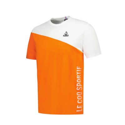 Short le coq sportif homme orange on sale