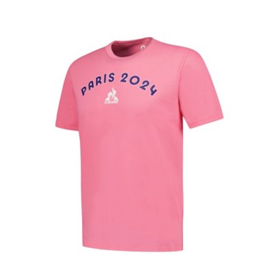 Short le coq sportif homme rose clearance