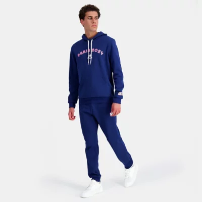 Sweatshirt À Capuche Homme Graphique JO Paris 2024 LE COQ SPORTIF