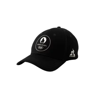 Casquette Le Coq Sportif Jeux Olympiques 2024 - Noir, Taille Unique - Neuf Avec étiquettes, Style Baseball