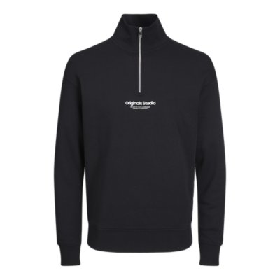 Jack & Jones JORVESTERBRO ZIP HOOD - Sweat Zippé - Black/noir