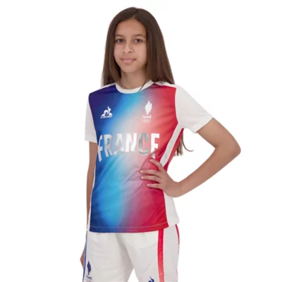 Coq Sportif Tshirt Equipe France Tee-shirt À Manches Courtes