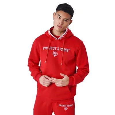 Hoodies & Sweatshirts | Sweat à capuche oversize, coupe boxy, à blocs de couleurs et fermeture