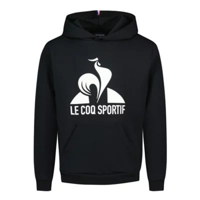 Sweatshirt Sweat Le Coq Sportif Femme Noir Sweatshirt à Capuche