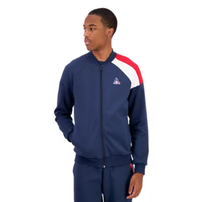 Sport 2000 Survetement Coq Sportif Homme Bleu Veste Homme Tri FZ N