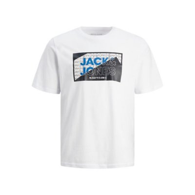 T-shirt blanc manches courtes Jack & Jones