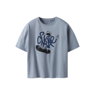 Tee-shirt à manches courtes garçon Leroy Multicolore 244931  NAME-IT