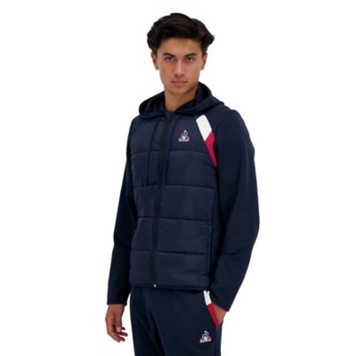 Sweatshirt zippé homme Hybride N°1 LE COQ SPORTIF