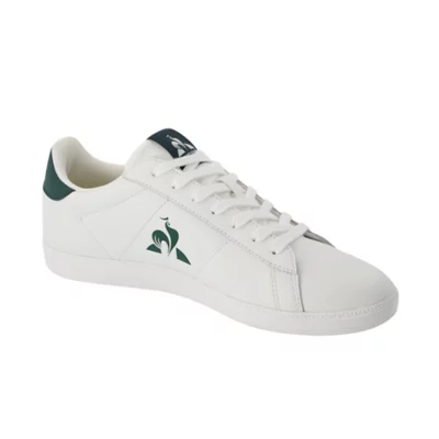 Sneakers Homme Courtset Blanc et vert LE COQ SPORTIF INTERSPORT