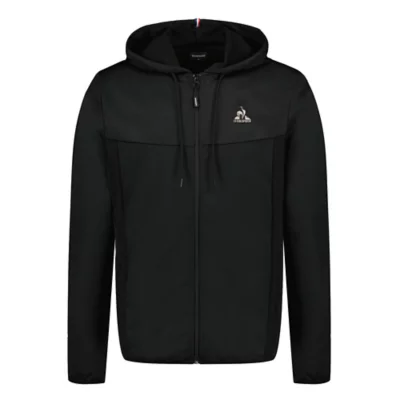 Capuche Sacoche Homme Le Coq Sportif Sweatshirt Zippé À Capuche