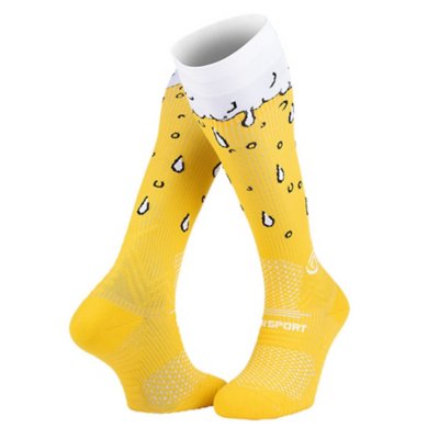 Chaussettes de running homme CHAUSSETTE TRAIL COMPRESS Multicolore 25204   BV SPORT