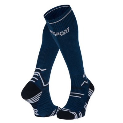 Chaussettes de running homme CHAUSSETTE TRAIL COMPRESS Multicolore 25204   BV SPORT