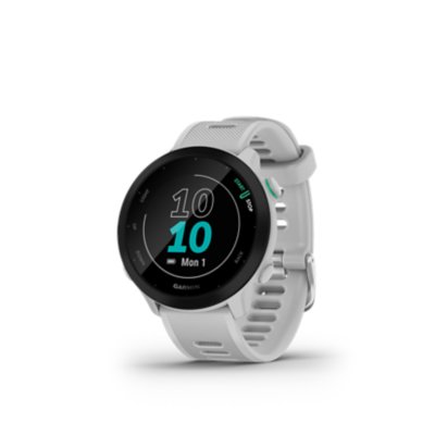 Montre GPS & Cardio Forerunner 55 BLANC GARMIN