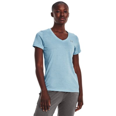Haut Femme INC International Concepts Bleu, Manches Courtes, Style Découpé-twist, Taille XS, Neuf Avec étiquettes