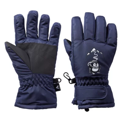 Gants De Ski Enfants Vihir - Imperméables, Coupe-Vent, Doublure Polaire - Pour Ski, Snowboard, 2-10 Ans