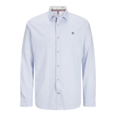 Chemise Manches Longues JACK & JONES JUNIOR - 70% Coton 30% Lin - Garçon