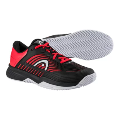HEAD Revolt Pro 4.5 Clay Junior - Chaussures Tennis Enfant, Stabilité Et Confort Sur Terre Battue