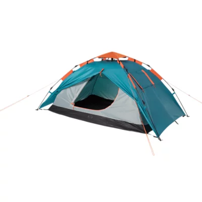 Tente Intérieure Easy Camp Wimberly 2 Places - Légère, Asymétrique, Grise, Pour Camping Confortable