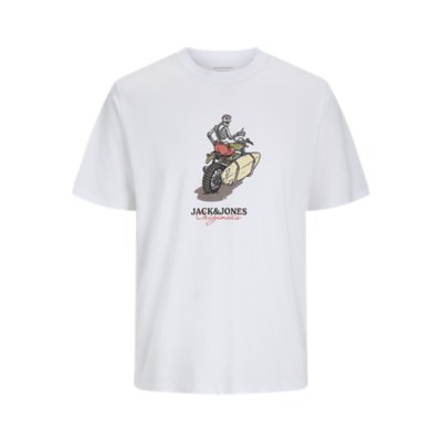 Tee-shirt à manches courtes homme Skull Multicolore 276247  JACK & JONES