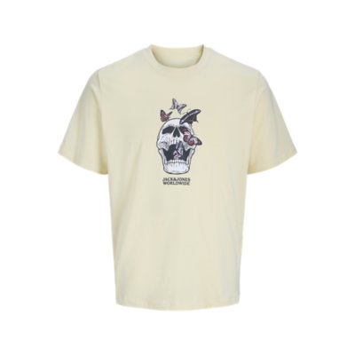 Tee-shirt à manches courtes homme Skull Multicolore 276247  JACK & JONES