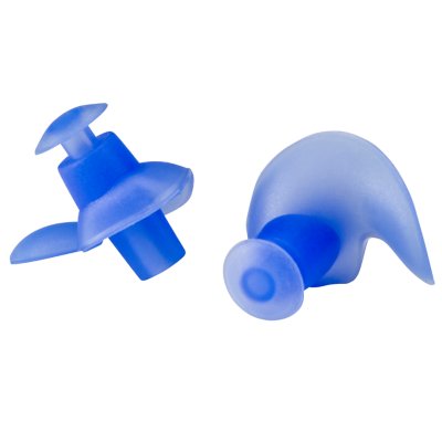 Bouchons D Oreille De Natation En Silicone Bleu Tecno Pro Intersport