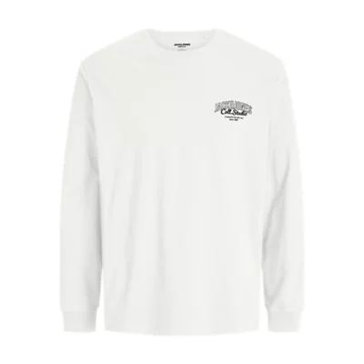 T-shirt Homme Jack & Jones – Gris – Manches Longues – Taille L