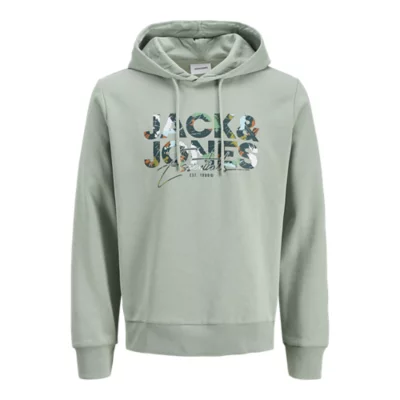 Jack & Jones Sweat à Capuche Homme Pullover Sweatshirt Basic Unicolore
