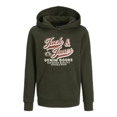 Sweatshirt à capuche garçon Logo S Multicolore 279744  JACK JONES JUNIOR