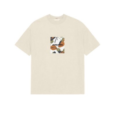 Tee-shirt à manches courtes homme Tavira Multicolore 281811  JACK & JONES