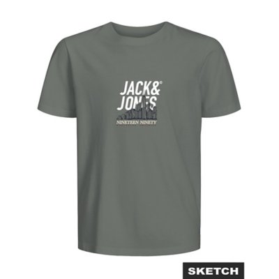 Tee-shirt à manches courtes garçon York T Multicolore 2884491 JACK JONES JUNIOR