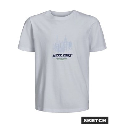 Tee-shirt à manches courtes garçon York T Multicolore 2884491 JACK JONES JUNIOR