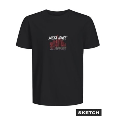 Tee-shirt à manches courtes garçon York T Multicolore 2884491 JACK JONES JUNIOR