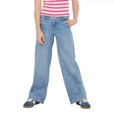 Jean Fille NEXT Croisé - Taille 12 Ans - Bleu - Coupe Slim/Skinny - Occasion Très Bon État