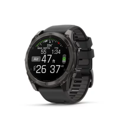 Montre GPS Cardio Fēnix – 51 Mm Gris et noir GARMIN INTERSPORT
