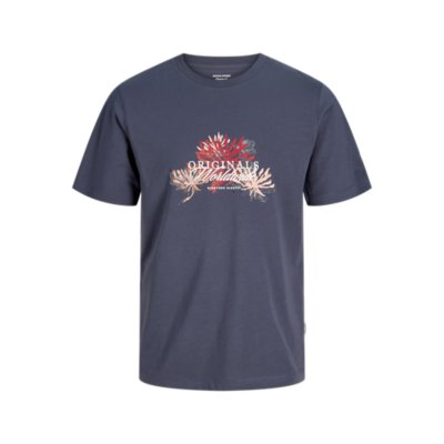 Tee-shirt à manches courtes homme Montauk Multicolore 290962  JACK & JONES