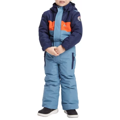 Combinaison de ski enfant Peak Mountain Ecombo - carbone - 3 ans - Noir