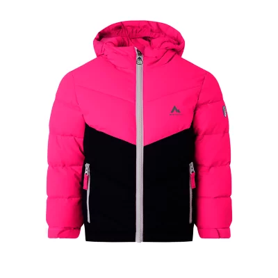Veste De Ski McKinley Edison AQX Taille 176 - Couleur Gris/vert Lime, Imperméable, Respirante, Avec Capuche Amovible