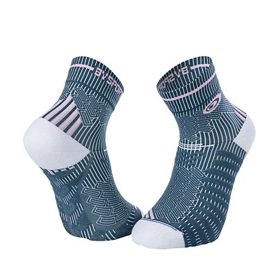 Rahhint Coolmax Chaussettes Running Homme Femme Quarter Chaussettes Sport 3 Paires Chaussette Anti Frottement Respirant 34-41