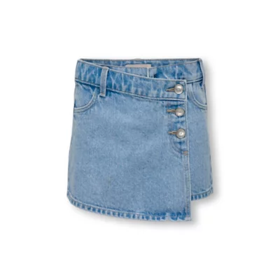 Mini Jupe En Jean Déchiré Sunset & Spring, Bleu, Taille S, Très Bon état