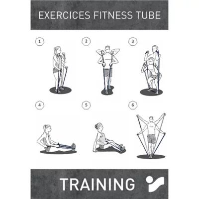 Exercise Bands Fitness Tube Set Energetics Energetics Strength