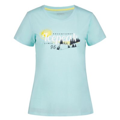 Homme T-shirt Tee shirt Randonnée Chemise Henley Manches Courtes Col