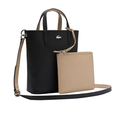 Lacoste Tote Sac Lacoste Femme Reversible Sac À Main Anna Vertical