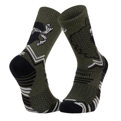 Chaussettes de running homme Trail Ultra 2 High Multicolore 300A    BV SPORT