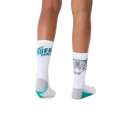 Chaussettes Hiking Lot De Chaussettes De Sport Homme Blanc - Coton/polyester Mi-mollet - Taille 9-11 / 10-13 - Pour Randonnée, Quotidien Lot Chaussettes Sport Homme