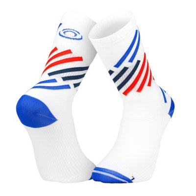 Chaussettes de running homme Light Run Multicolore 305A    BV SPORT