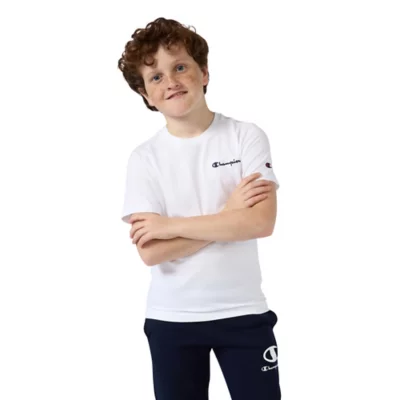 Tee-shirt à manches courtes garçon en coton 307323 CHAMPION