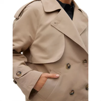 Veste Market & Spruce Trench Cargo - Verte, Boutonnée Et Zippée - Taille XS - Neuve Avec étiquettes
