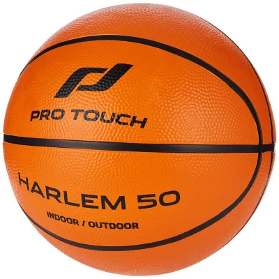 Ballon De Basketball Harlem 50 Orange et noir PRO TOUCH INTERSPORT