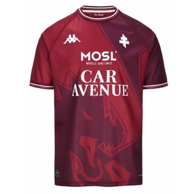 maillot de football homme kombat domicile fc metz 24/25