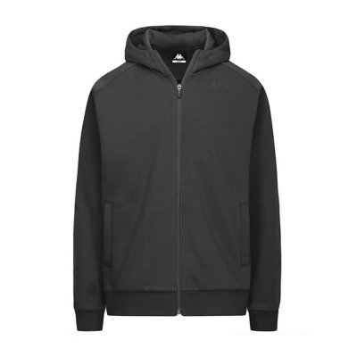 Pull Hoodie Zippé Kappa Homme – Bleu, Taille L, Coton, Occasion (bon état)